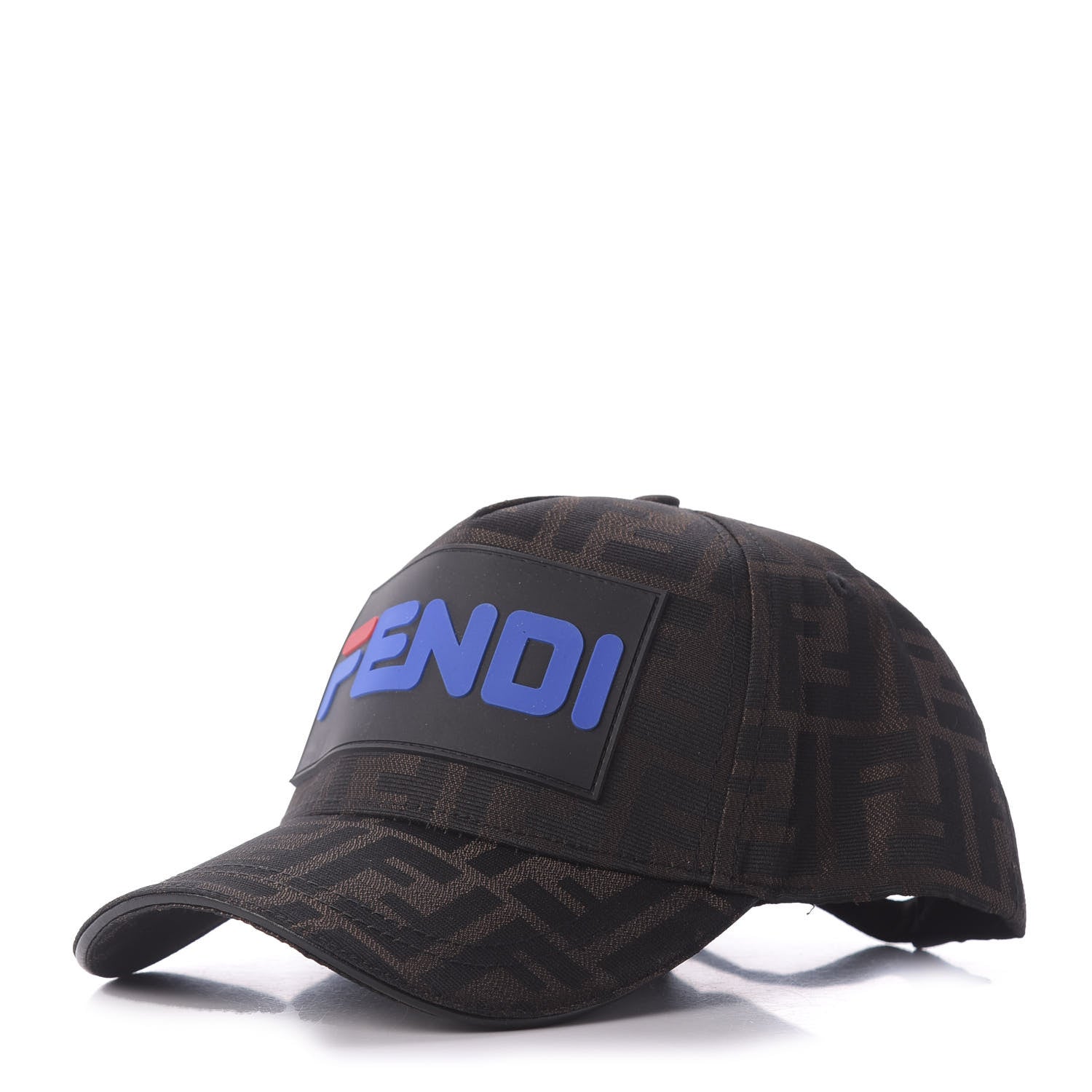 Fendi X FILA Cotton FF Mania Hat Tobacco Moro 1 of 7
