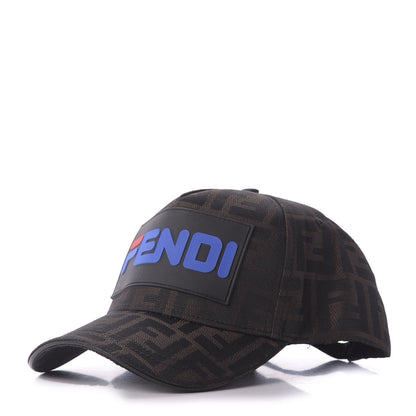 Fendi X FILA Cotton FF Mania Hat Tobacco Moro 1 of 7