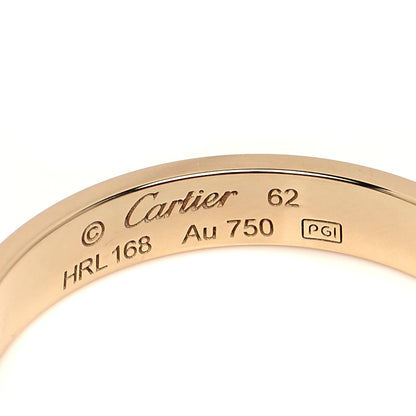 Cartier 18K Yellow Gold 3.5mm LOVE Wedding Band Ring 62 10 4 of 4