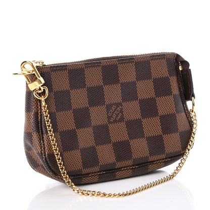 Louis Vuitton Damier Ebene Mini Pochette Accessories 3 of 7