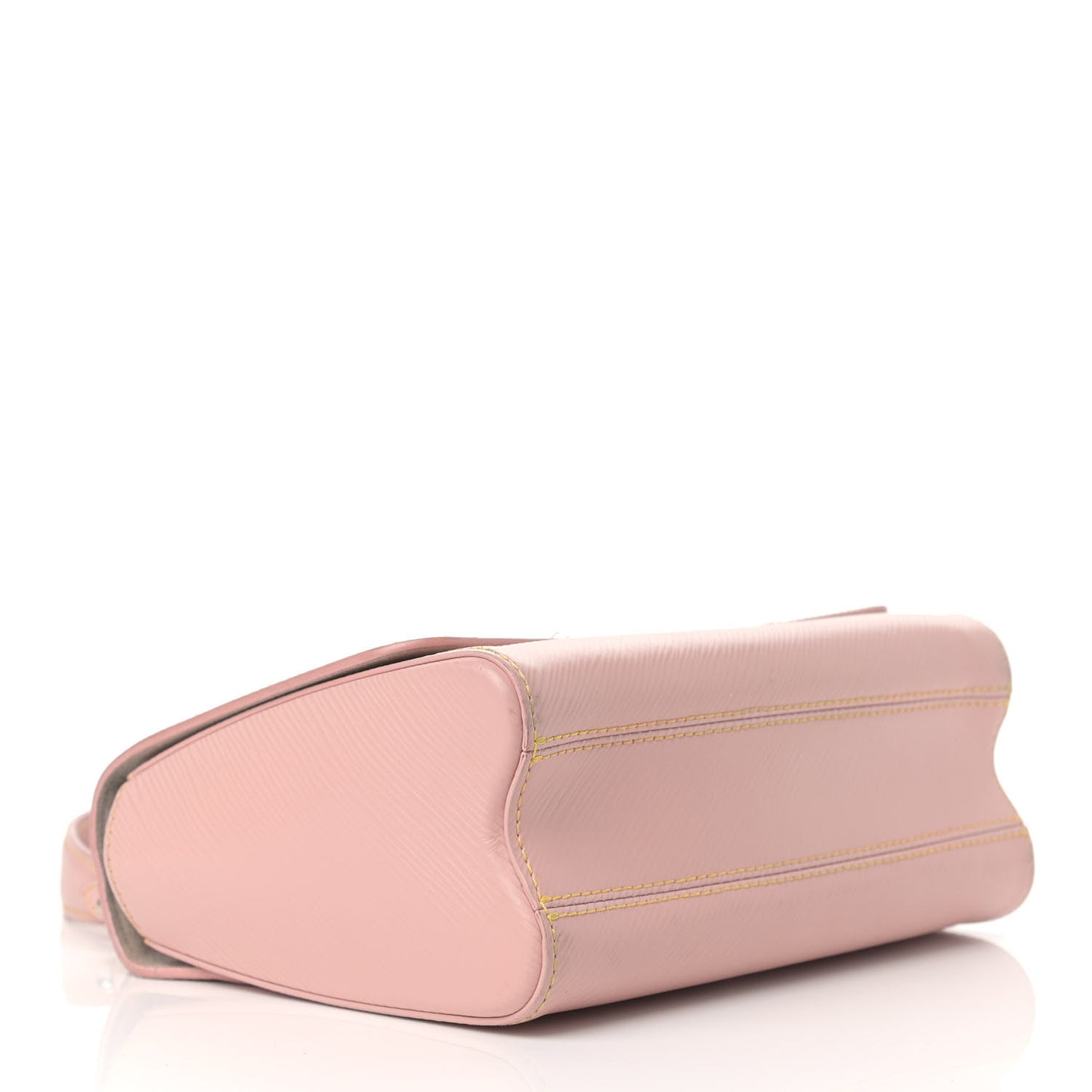 Epi Twist Shoulder Bag MM Rose Ballerine
