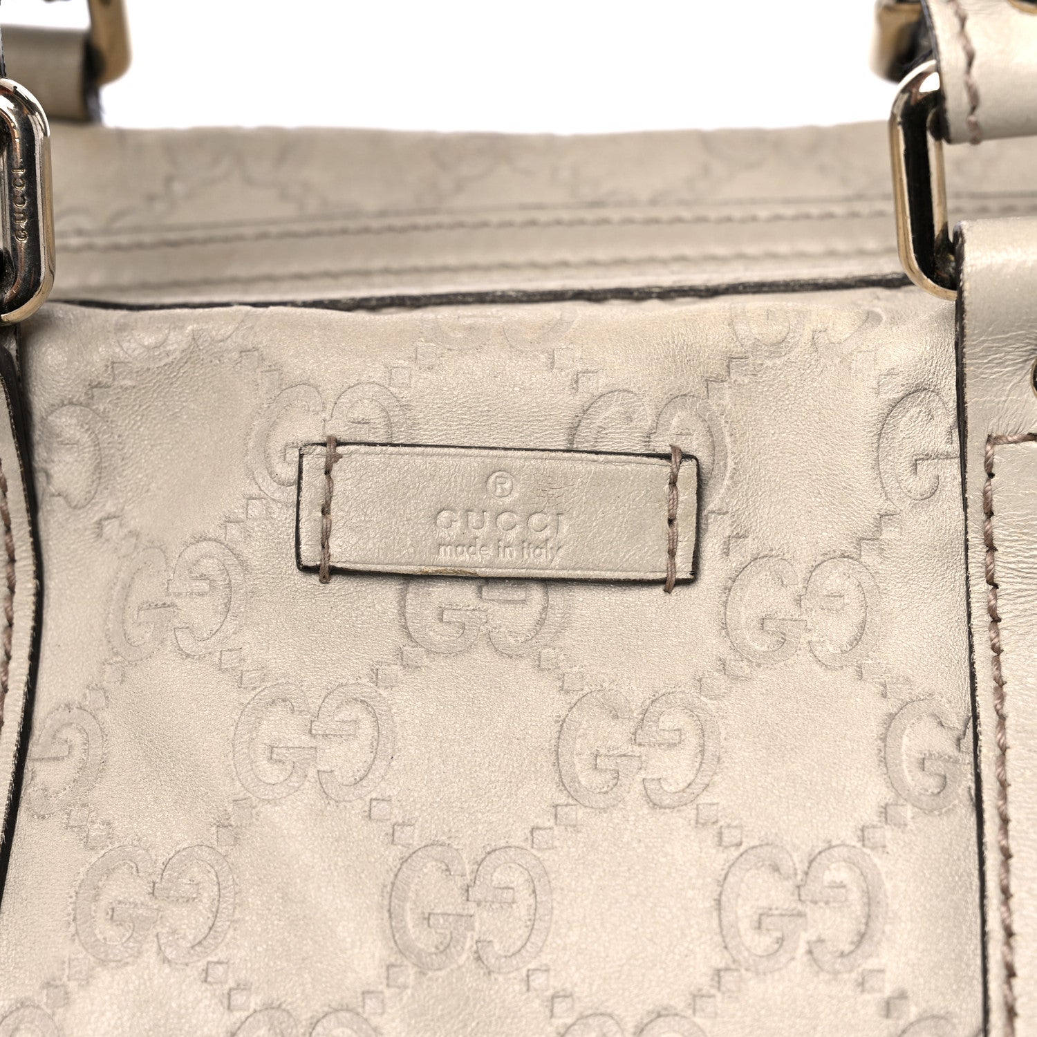 Gucci GG Plus Monogram Medium Joy Boston White 17 of 27