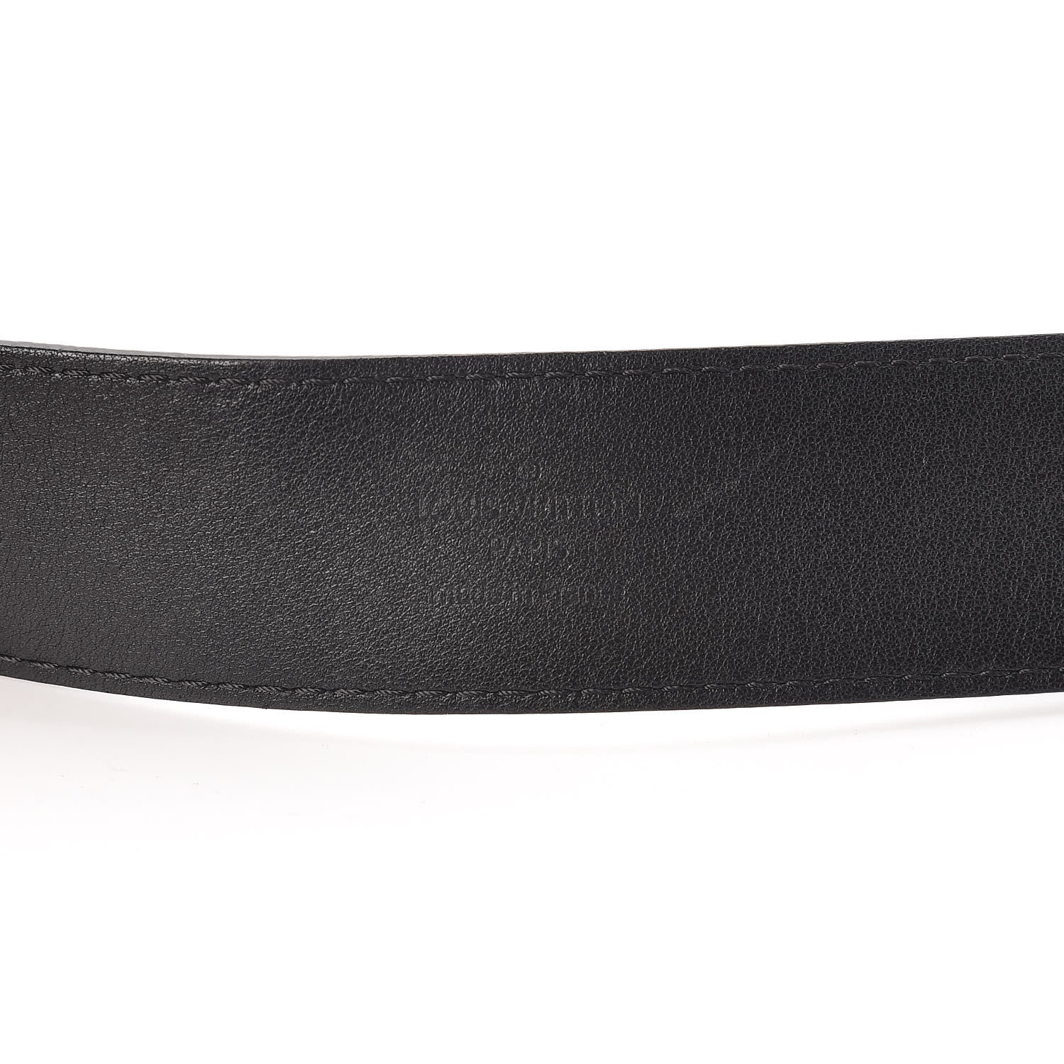 Louis Vuitton Damier Graphite Calfskin 35mm Belt 85 34 Black 9 of 9