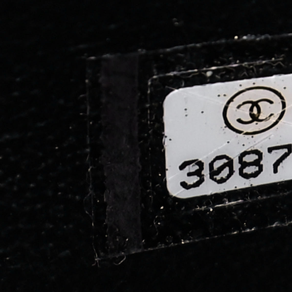 Lambskin Quilted Mini Square Flap Black