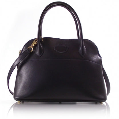 Hermes Chevre Leather Bolide Tote Bleu 1 of 11