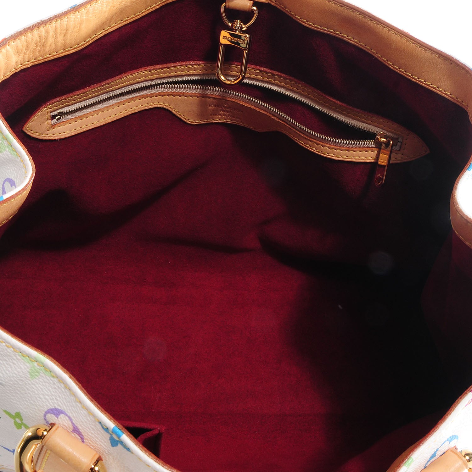 Louis Vuitton Monogram Multicolor Aurelia MM White 6 of 8