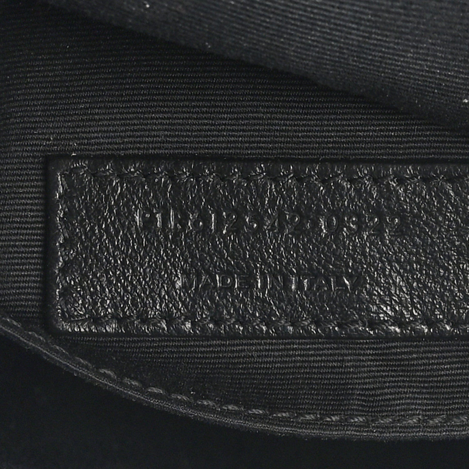 Saint Laurent Patent Calfskin Crocodile Embossed Monogram Lou Camera Bag Black 7 of 10