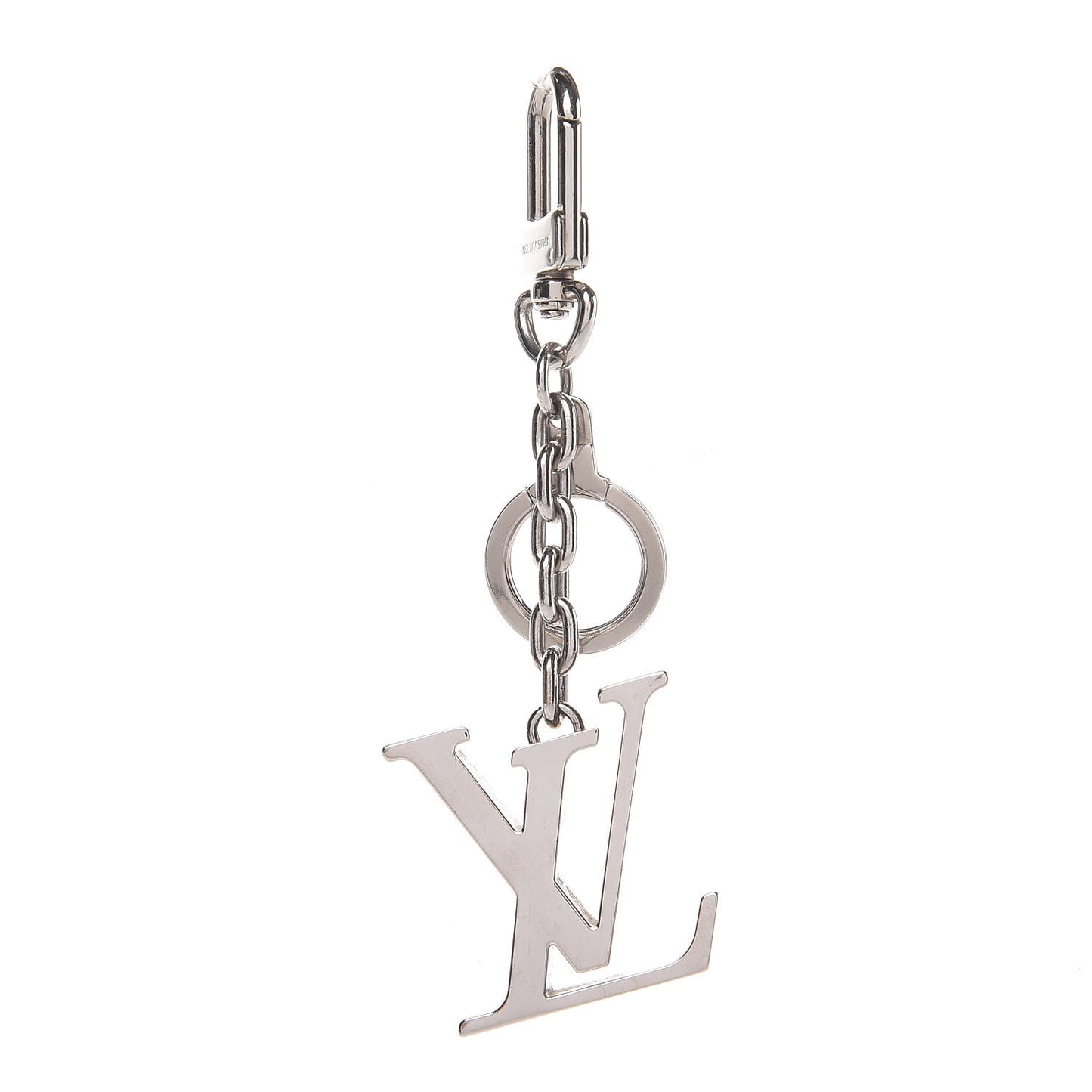 LV Facettes Key Holder Silver