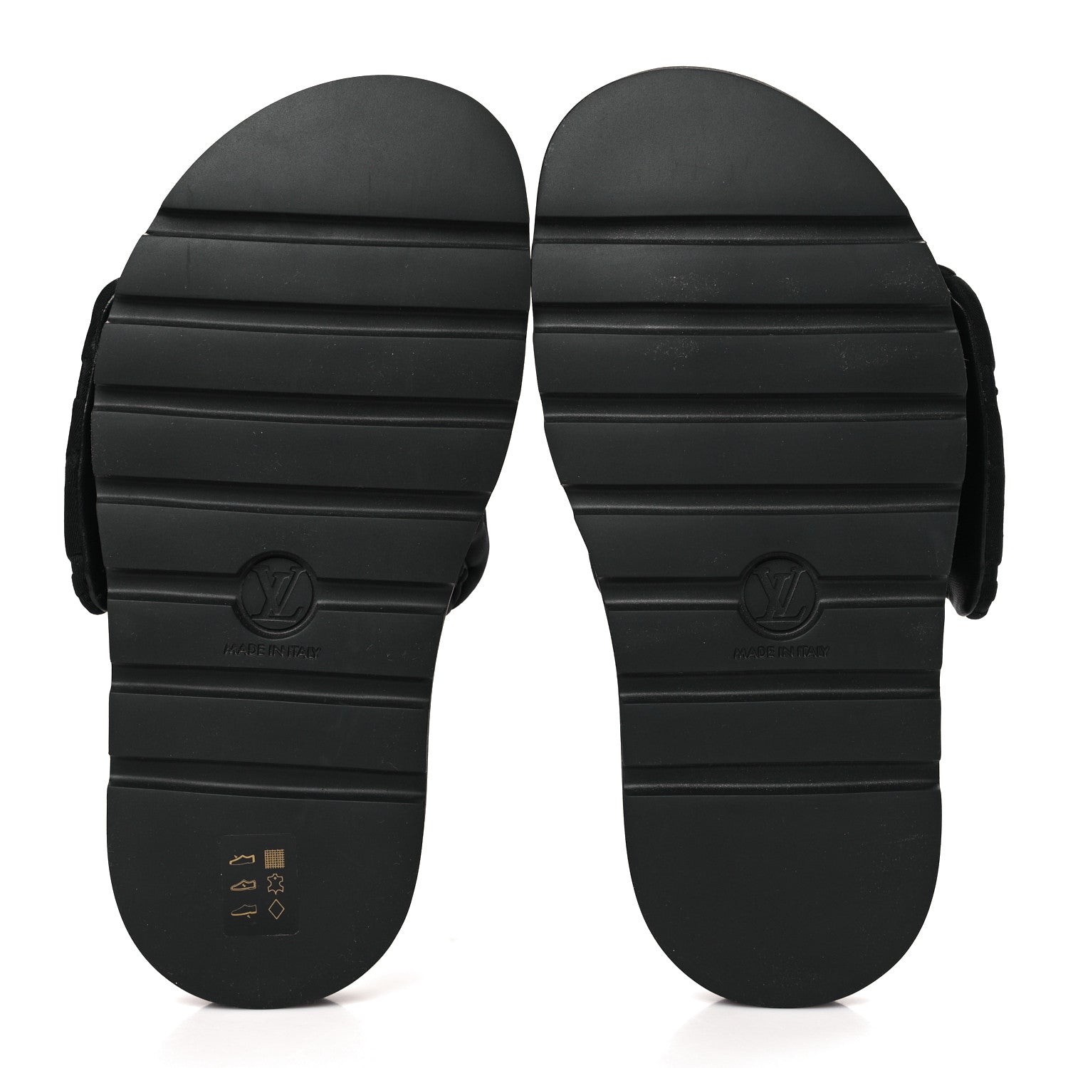 Louis Vuitton Technical Fabric Embossed Monogram Pool Pillow Comfort Mules 38 Black 5 of 9