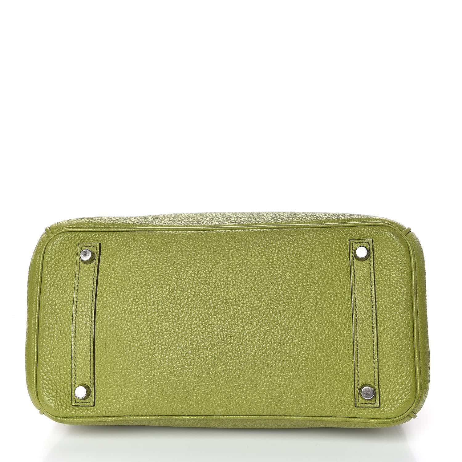 Hermes Togo Birkin 30 Vert Anis 6 of 44