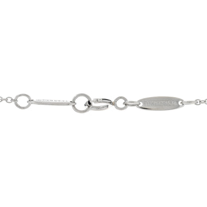 Tiffany Platinum Diamond 17mm Elsa Peretti Cross Pendant Necklace 4 of 4