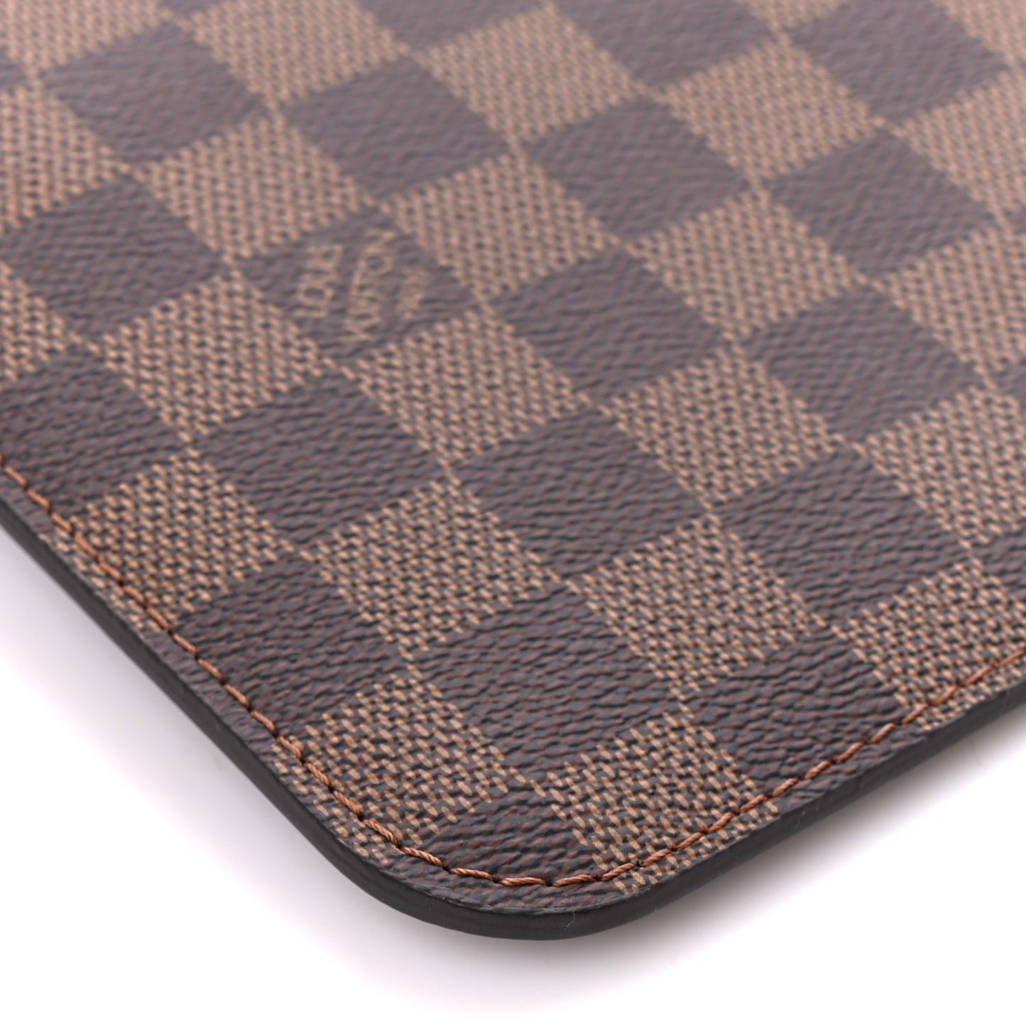 Damier Ebene Neverfull MM GM Pochette Rose Ballerine