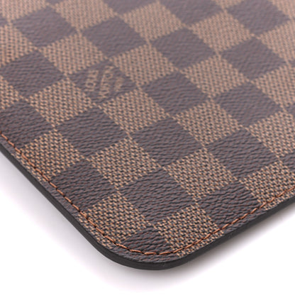 Louis Vuitton Damier Ebene Neverfull MM GM Pochette Rose Ballerine 8 of 9