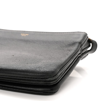 Celine Lambskin Small Trio Crossbody Bag Black 11 of 14