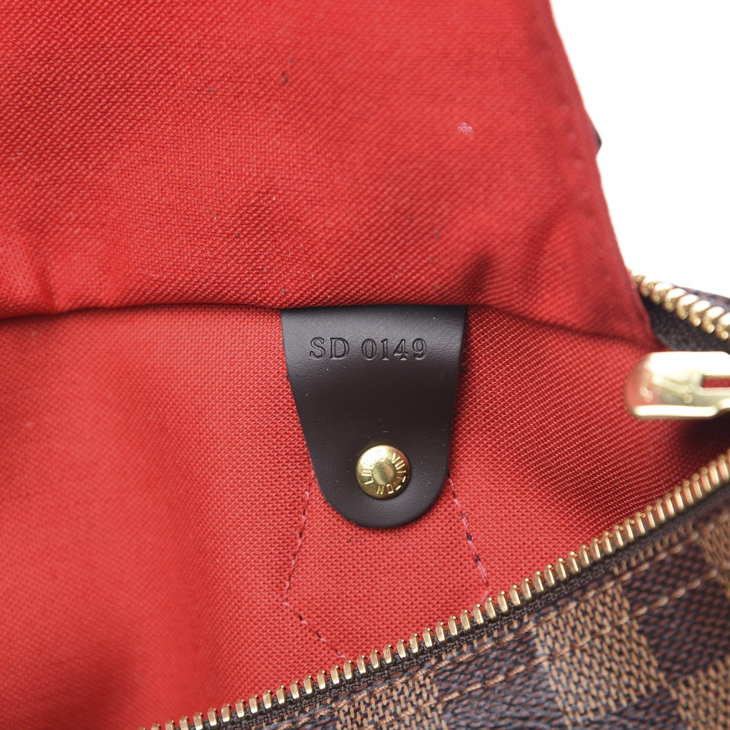 Louis Vuitton Damier Ebene Speedy Bandouliere 30 7 of 10