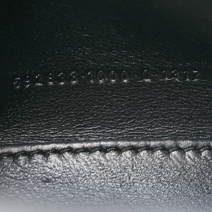 Balenciaga Washed Denim BB Monogram Hourglass Top Handle Bag XS Black 8 of 12
