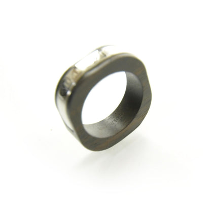 Louis Vuitton Mens Tiger Wood Bois et Metal Ring 9 3 of 4