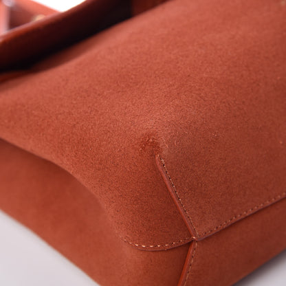 Mansur Gavriel Suede Mini Lady Bag Brick 8 of 11