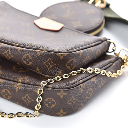 Louis Vuitton Monogram Multi Pochette Accessories Kaki 9 of 9