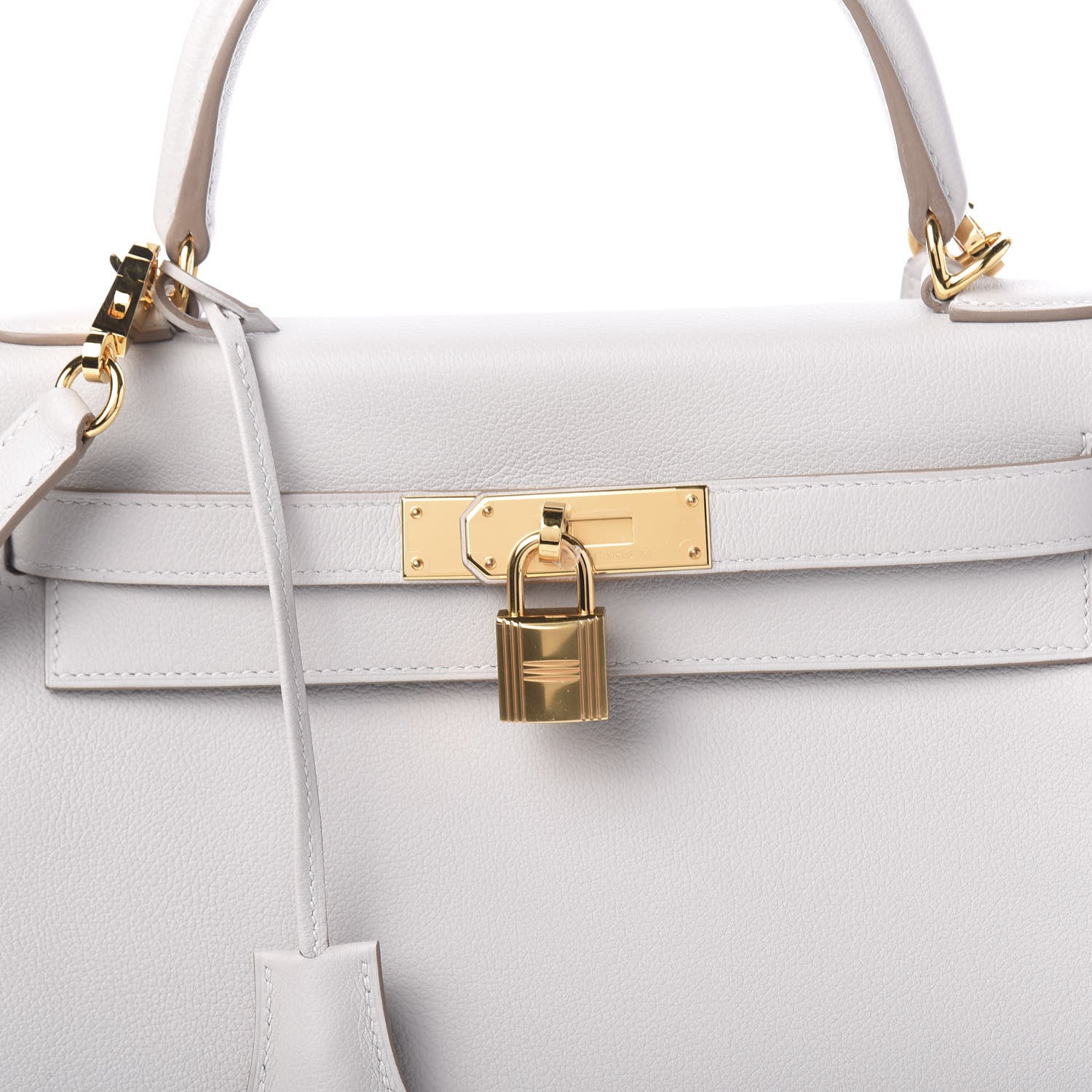 Hermes Evercolor Kelly Retourne 28 Gris Perle 12 of 12