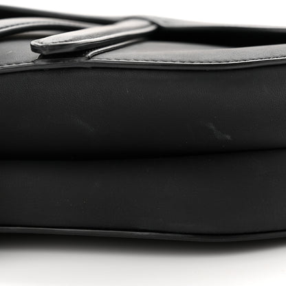 Christian Dior Ultra Matte Calfskin Saddle Bag Black 15 of 16