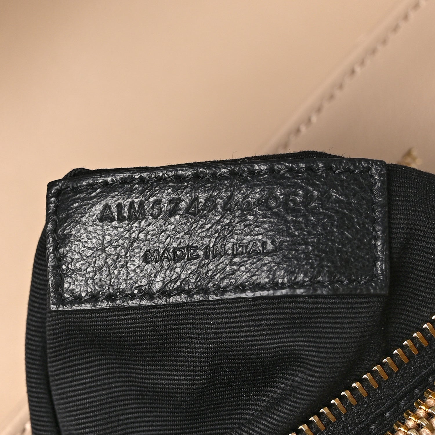 Saint Laurent Calfskin Y Quilted Monogram Medium Loulou Chain Satchel Dark Beige 9 of 12
