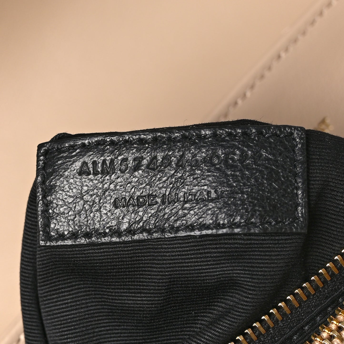 Calfskin Y Quilted Monogram Medium Loulou Chain Satchel Dark Beige
