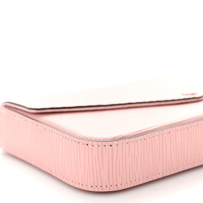Louis Vuitton Epi Pochette Felicie Rose Ballerine 9 of 11