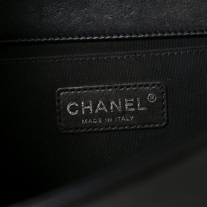 Chanel Calfskin Quilted Medium Boy Flap Black 6 of 11