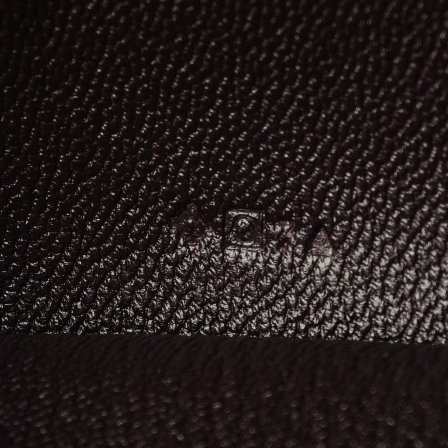 Shiny Alligator Bearn Wallet Bordeaux