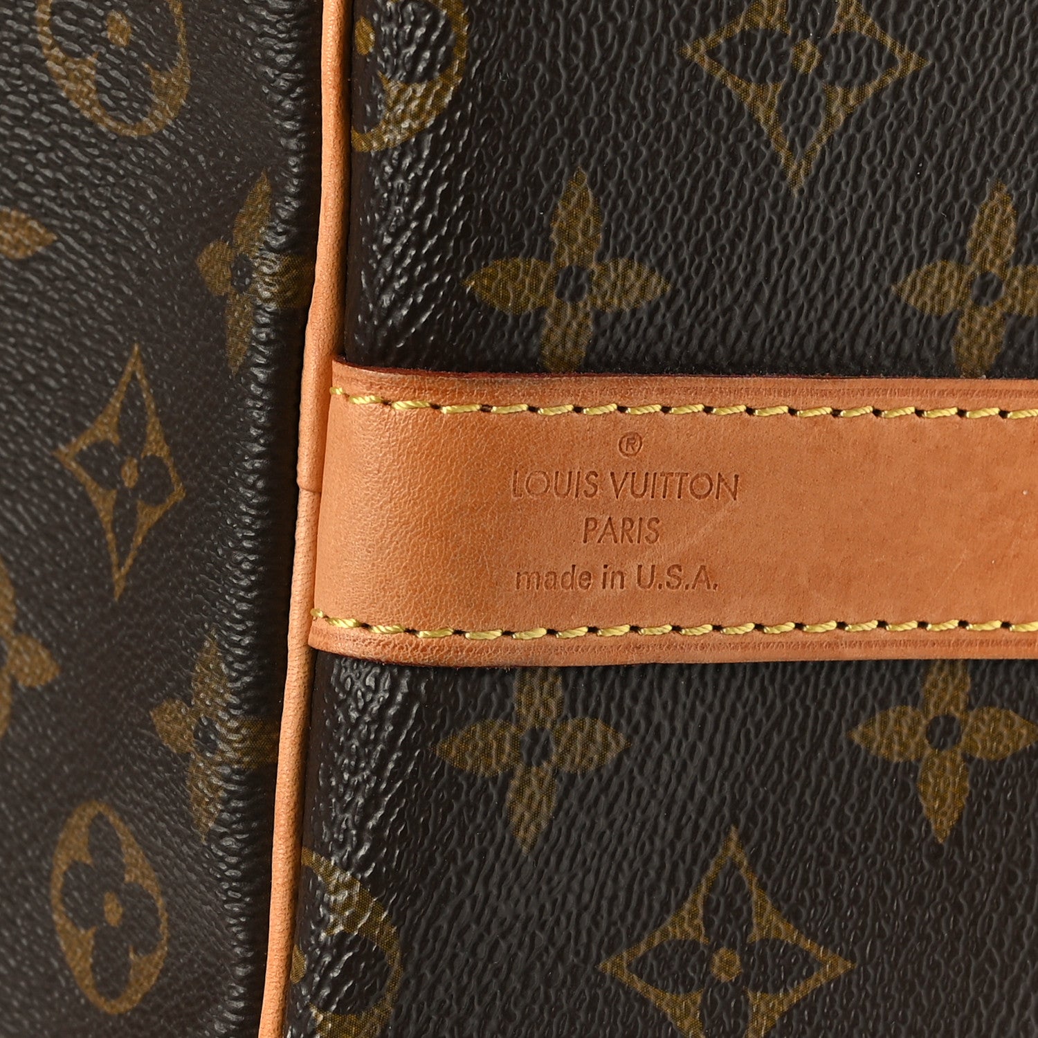 Louis Vuitton Monogram Keepall Bandouliere 60 6 of 11