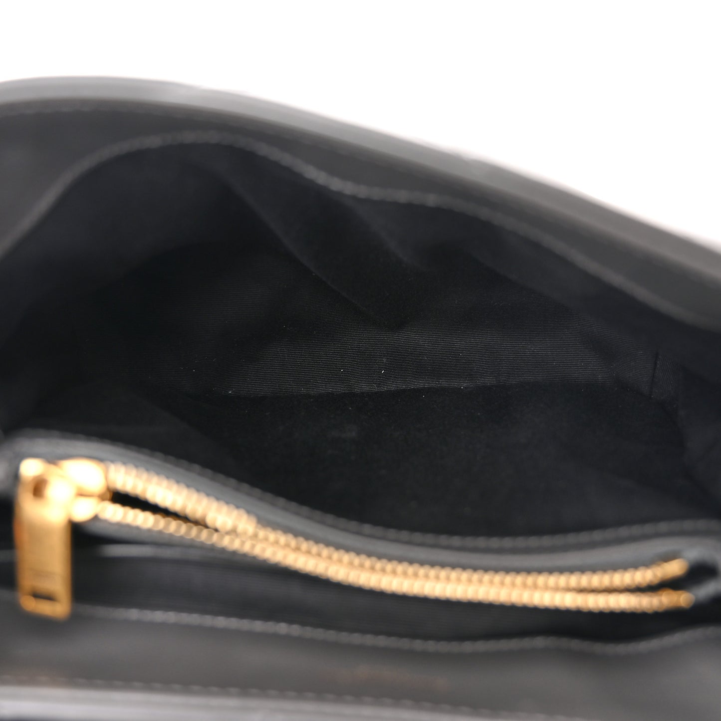 Calfskin Y Quilted Monogram Small Loulou Chain Satchel Storm