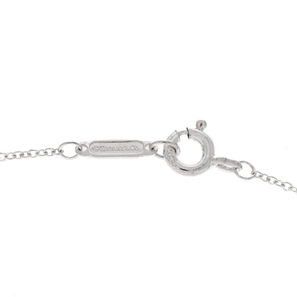 Tiffany Sterling Silver Heart Lock Pendant Link Necklace 4 of 6