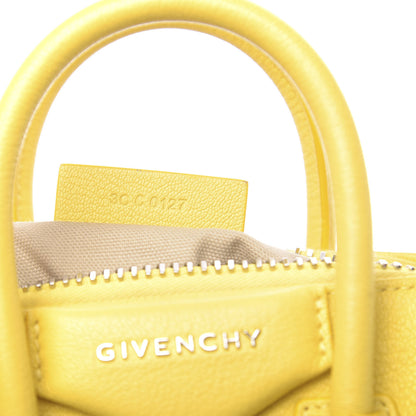 Givenchy Sugar Goatskin Mini Antigona Yellow 7 of 17