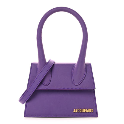 Jacquemus Nubuck Le Chiquito Moyen Purple 1 of 10