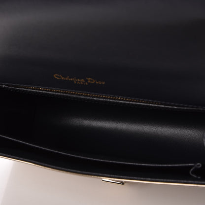 Christian Dior Metallic Patent Micro-Cannage Medium Diorama Flap Bag Gold 5 of 7
