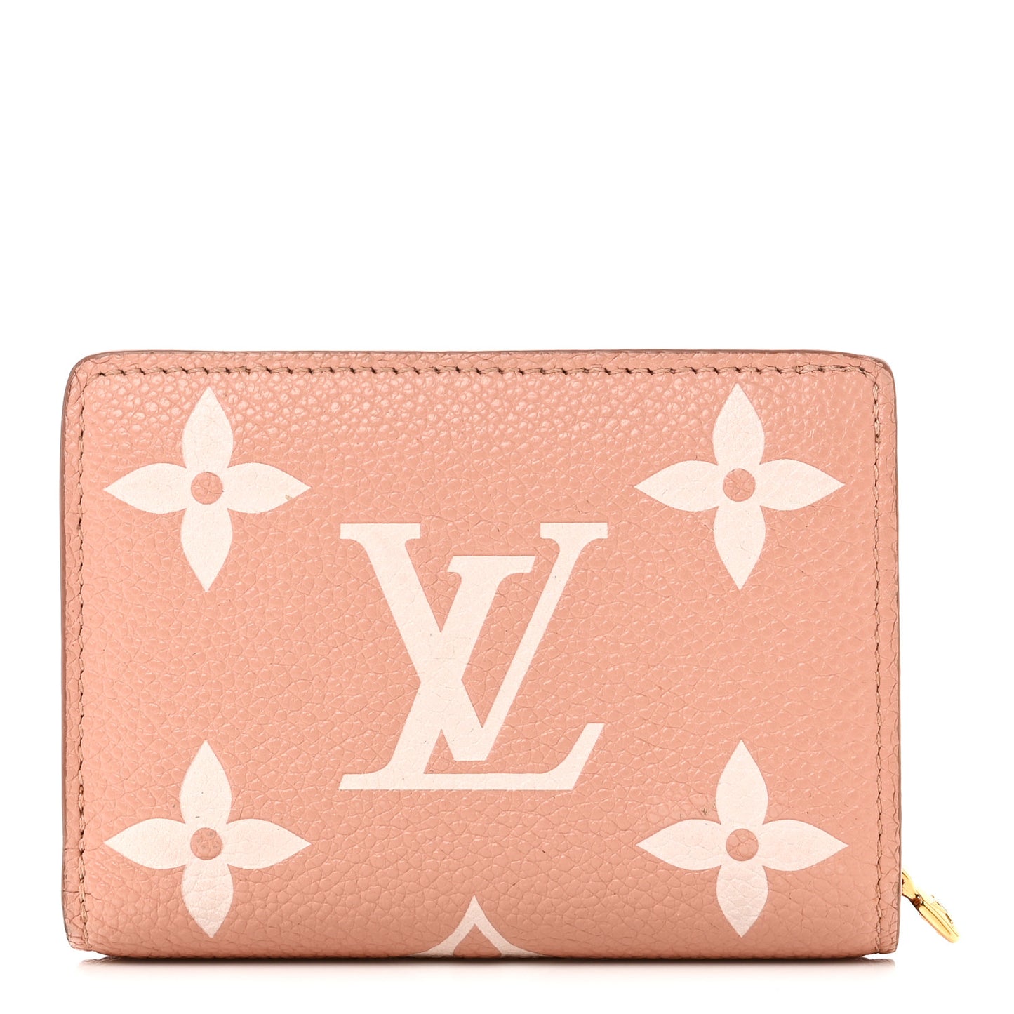 Empreinte Monogram Giant Clea Wallet Rose Trianon Creme