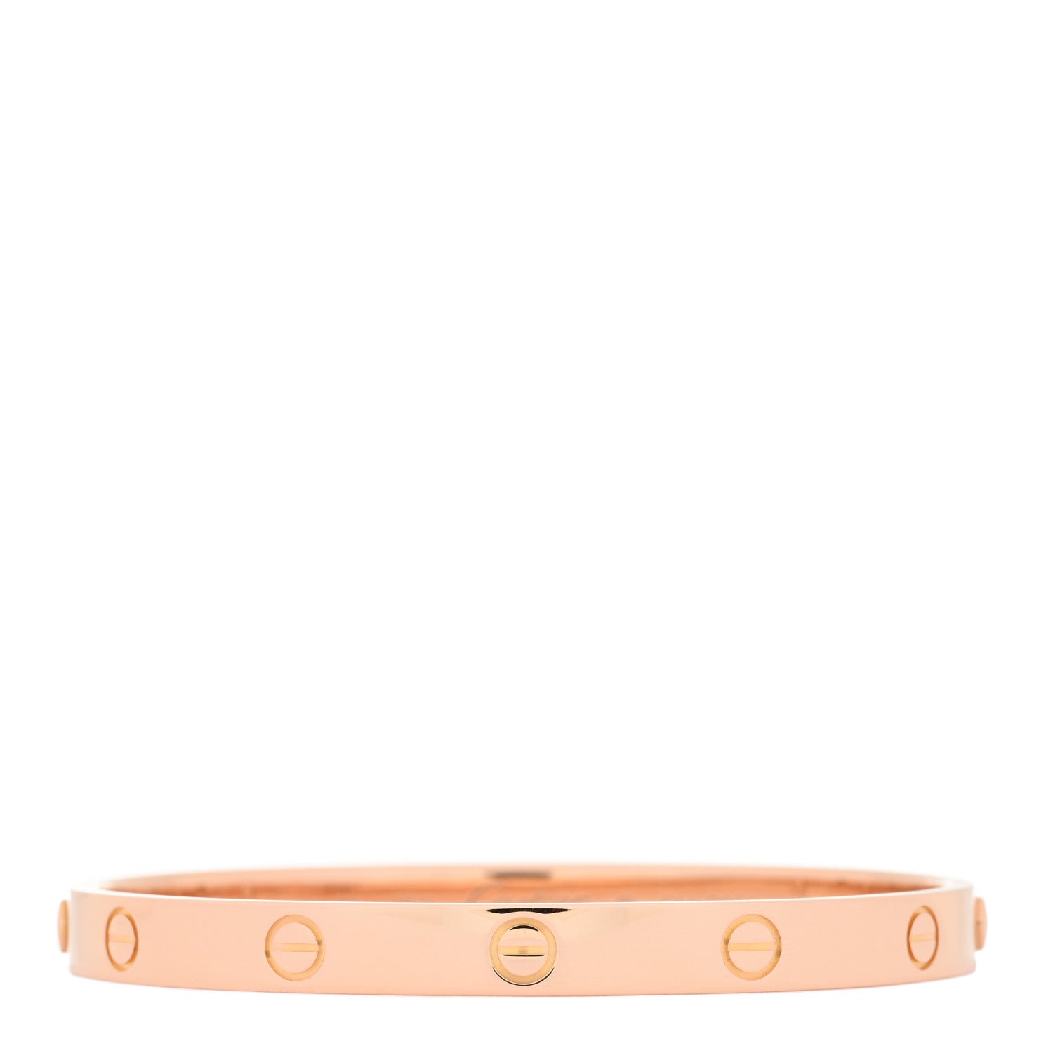 Cartier 18K Pink Gold LOVE Bracelet 18 2 of 4