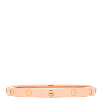 Cartier 18K Pink Gold LOVE Bracelet 18 2 of 4