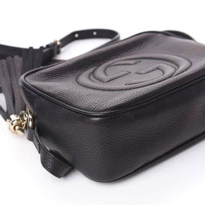 Gucci Pebbled Calfskin Small Soho Disco Bag Black 5 of 11