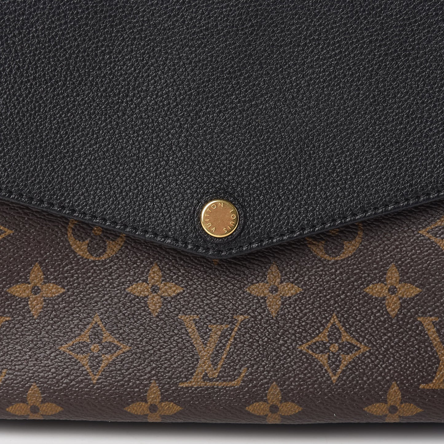 Monogram Twice Pochette Black