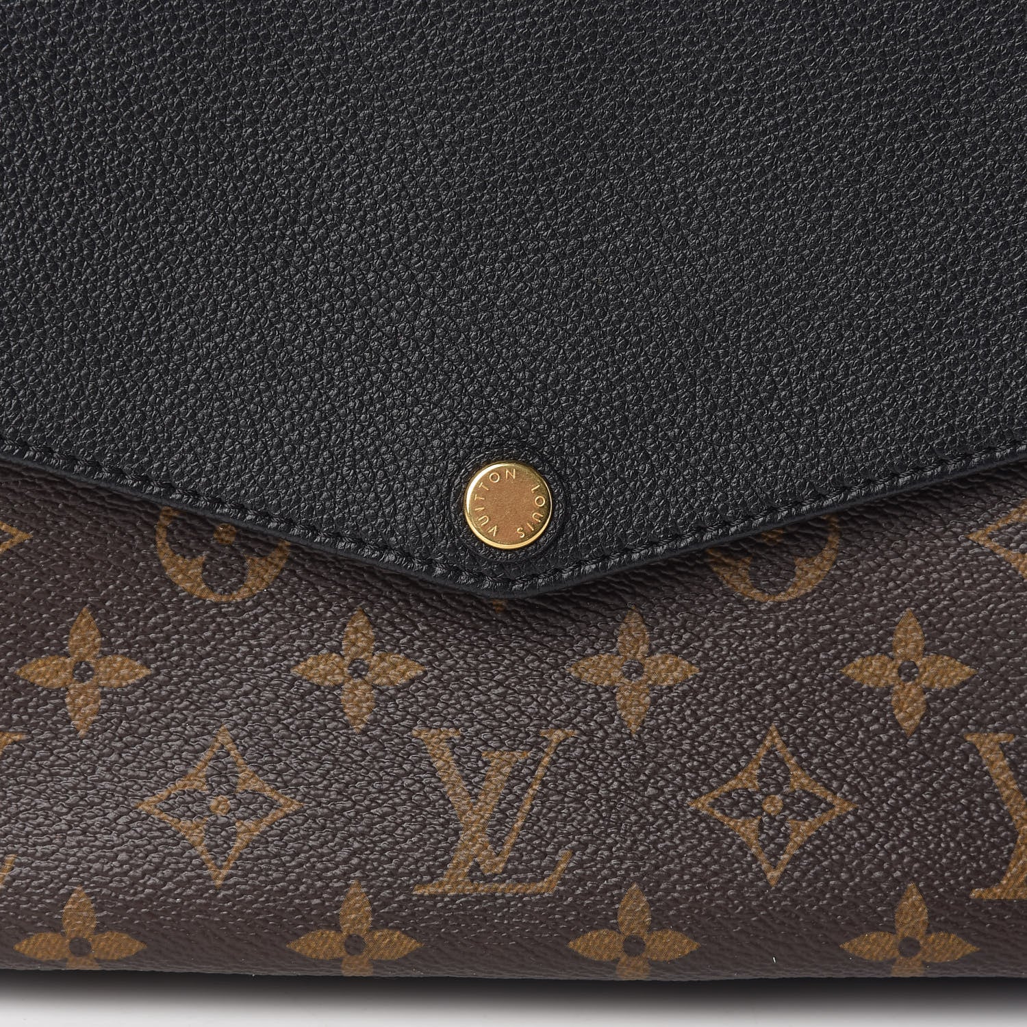Louis Vuitton Monogram Twice Pochette Black 9 of 11