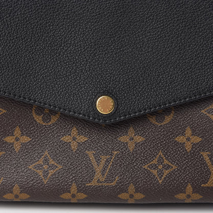 Louis Vuitton Monogram Twice Pochette Black 9 of 11