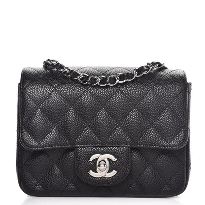 Chanel Caviar Quilted Mini Square Flap Black 1 of 8