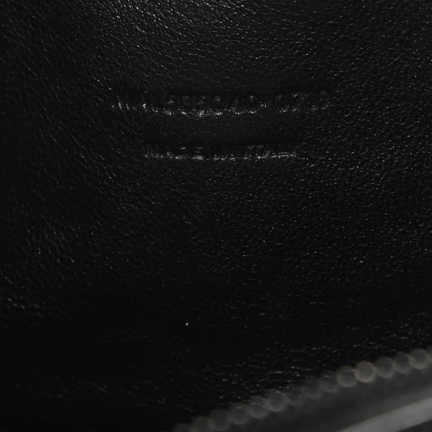 Grain De Poudre Matelasse Monogram Mini Lou Camera Bag Black