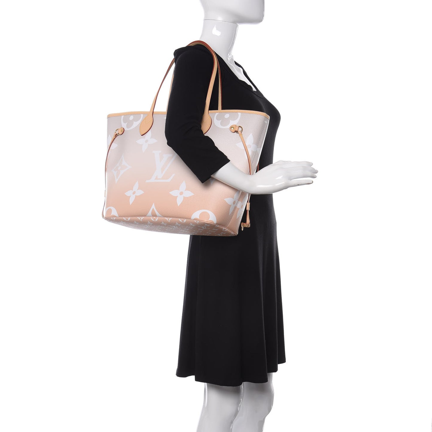 Monogram Giant By The Pool Neverfull MM Brume