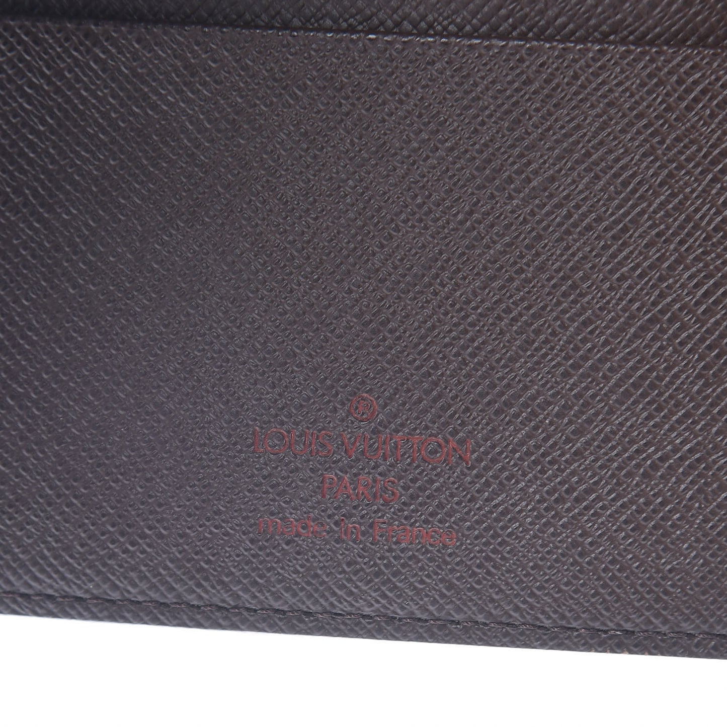 Damier Ebene Medium Ring Agenda Cover