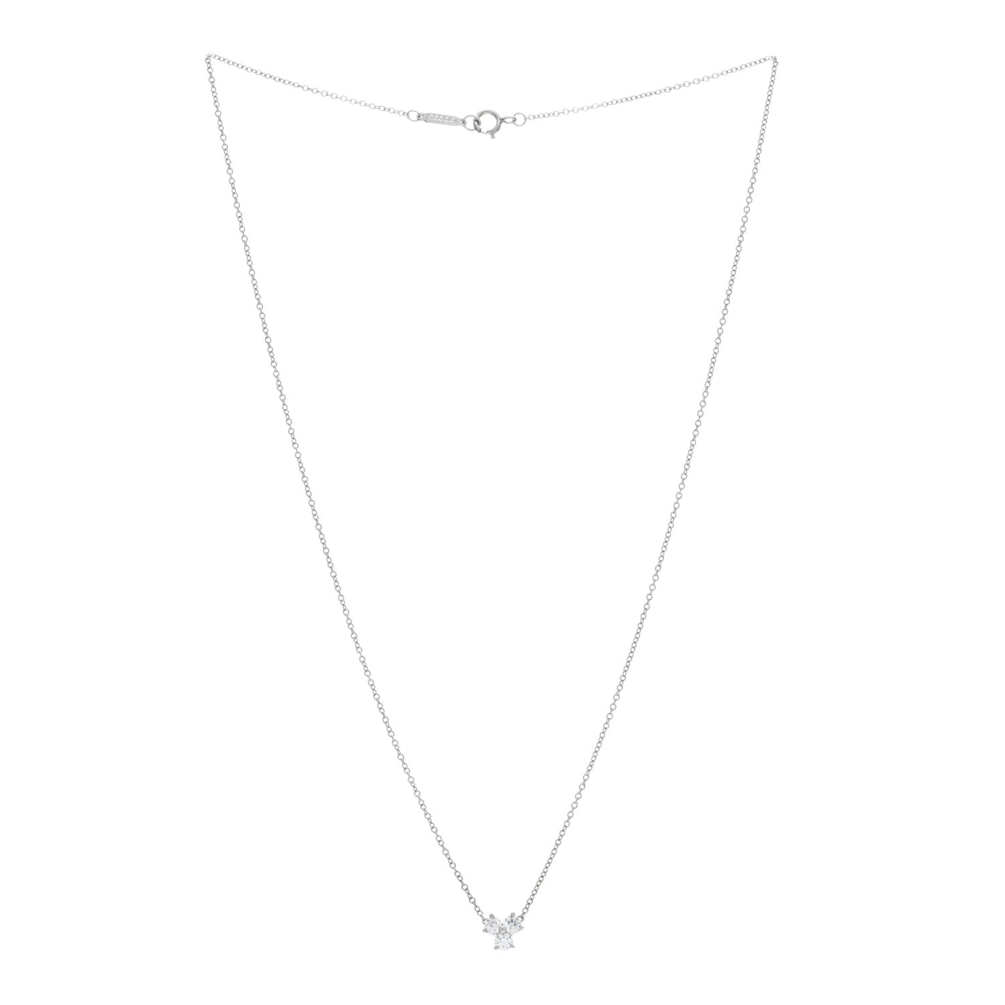 Platinum Diamond .30ctw Aria Pendant Necklace
