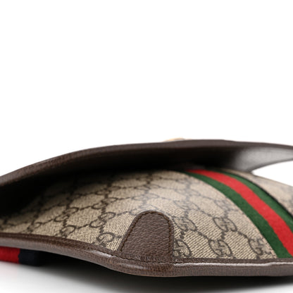 Gucci GG Supreme Monogram Web Small Ophidia Belt Bag Brown 9 of 11