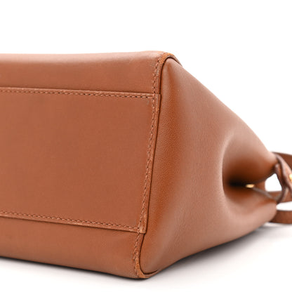 Fendi Nappa Mini Peekaboo Iconic Satchel Corteccia 11 of 11